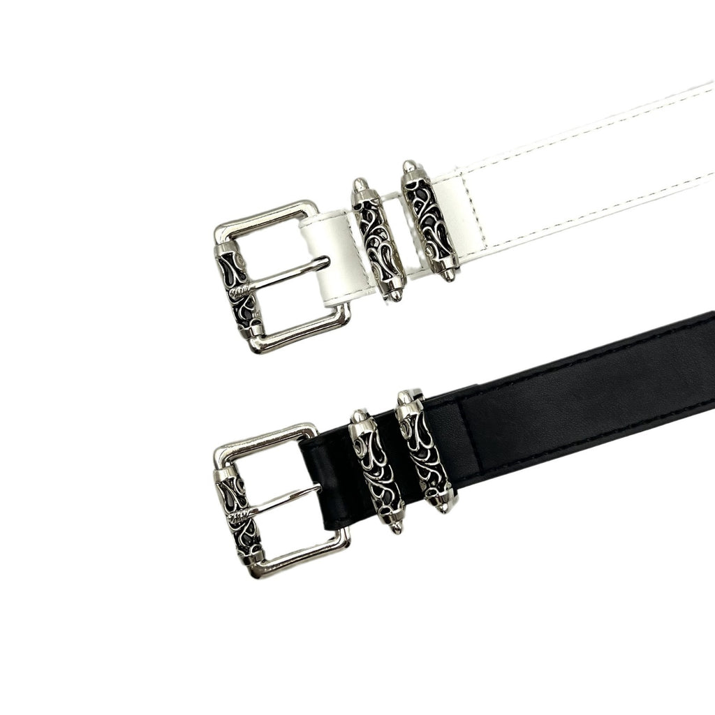 Structured Buckle Belt
