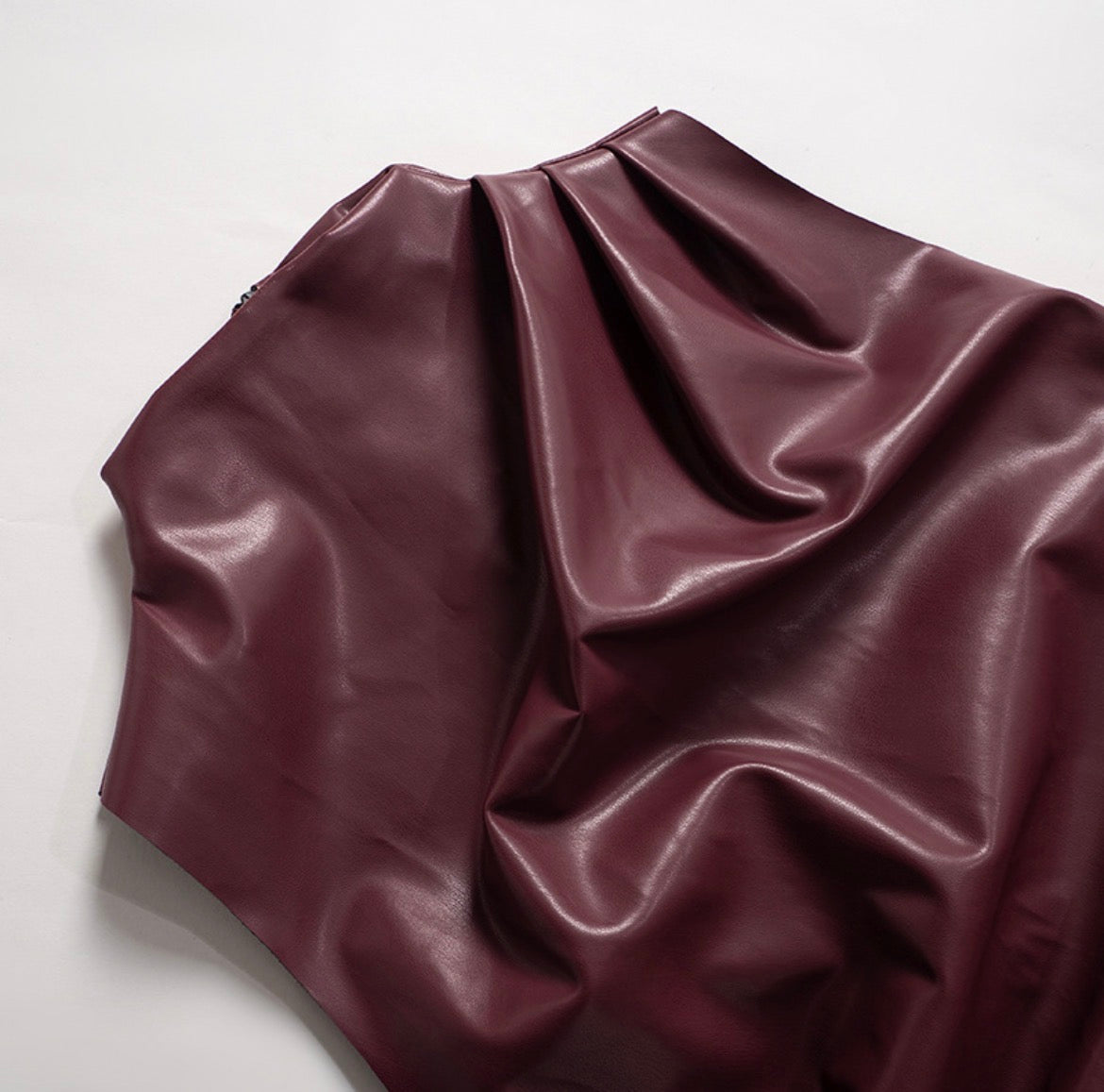Bordeaux Draped Top