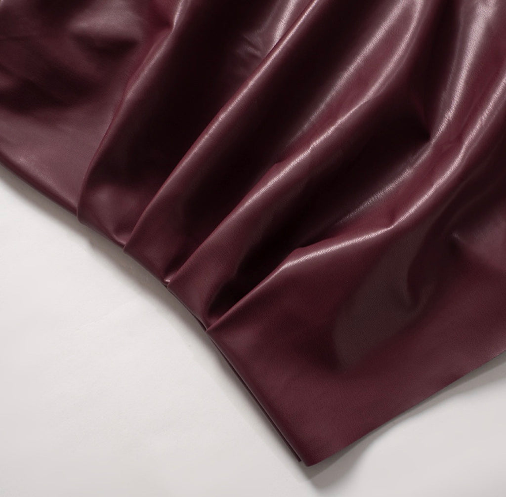 Bordeaux Draped Top