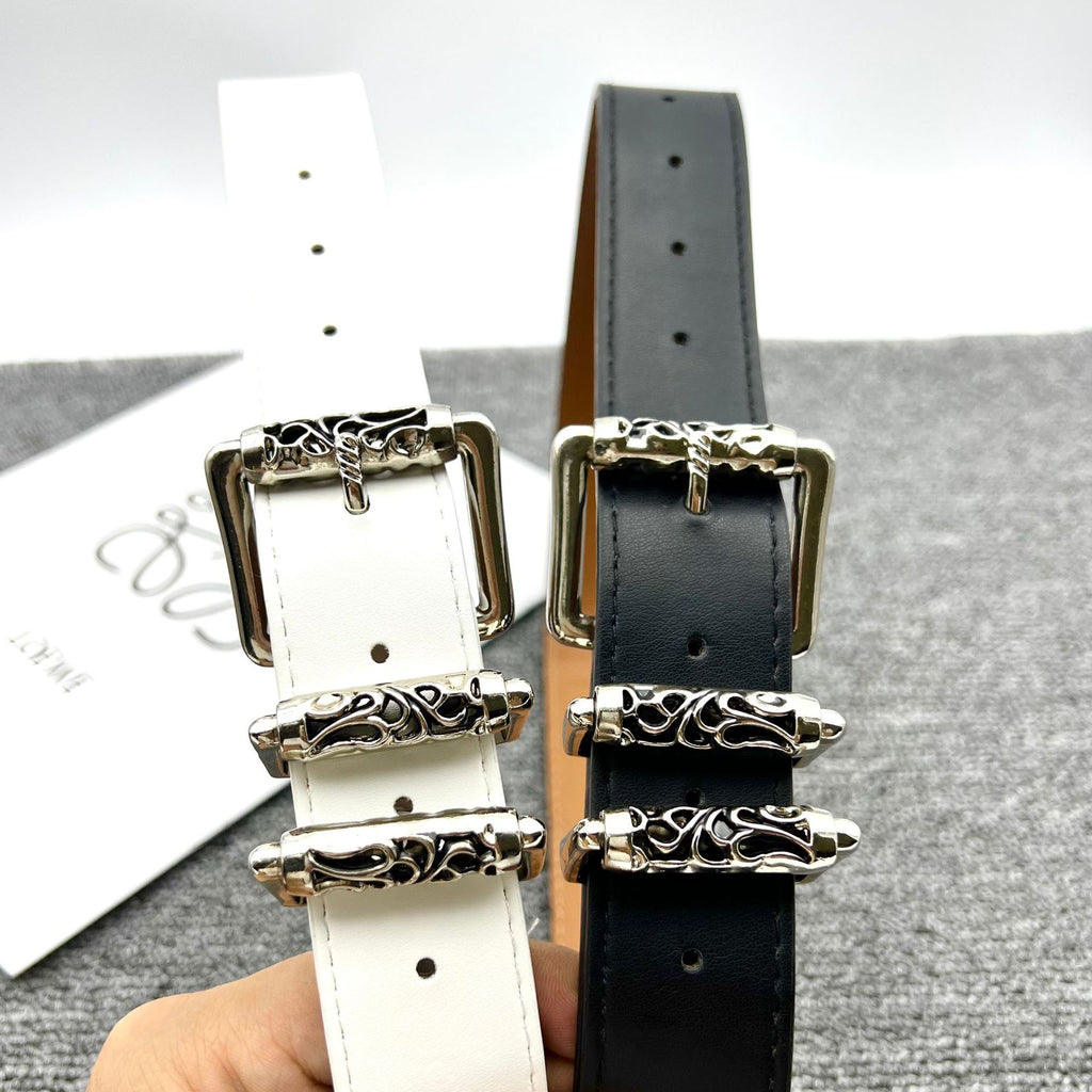 Structured Buckle Belt