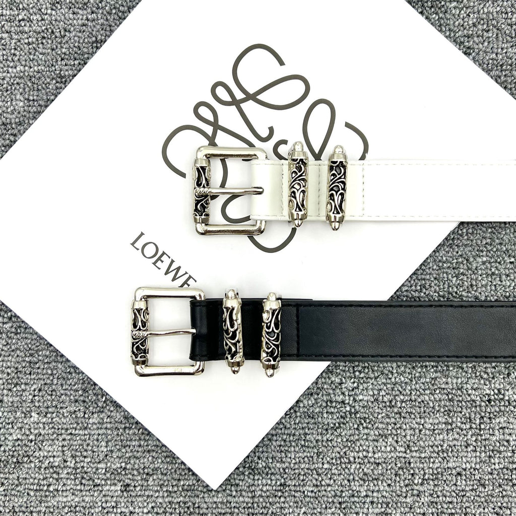 Structured Buckle Belt