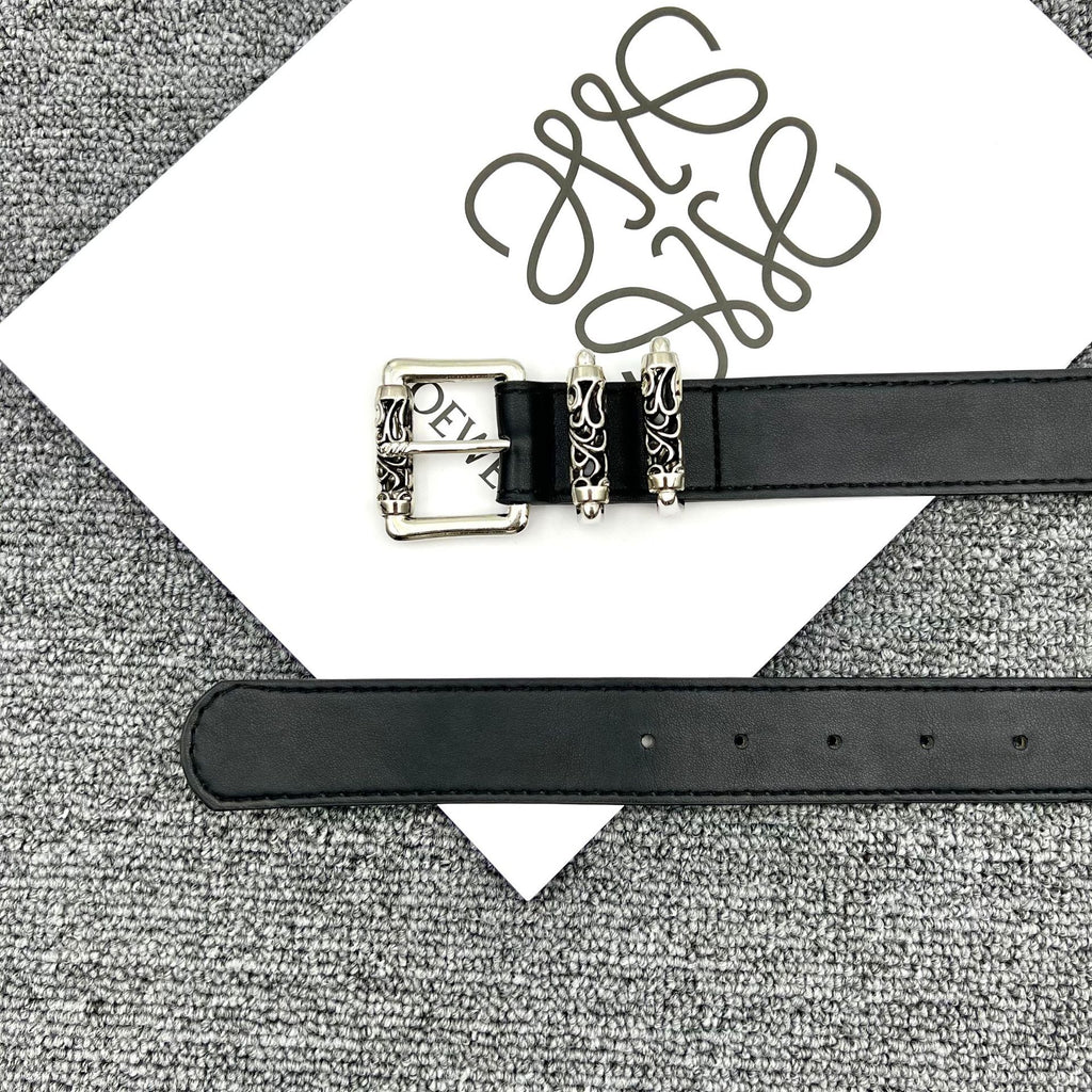Structured Buckle Belt