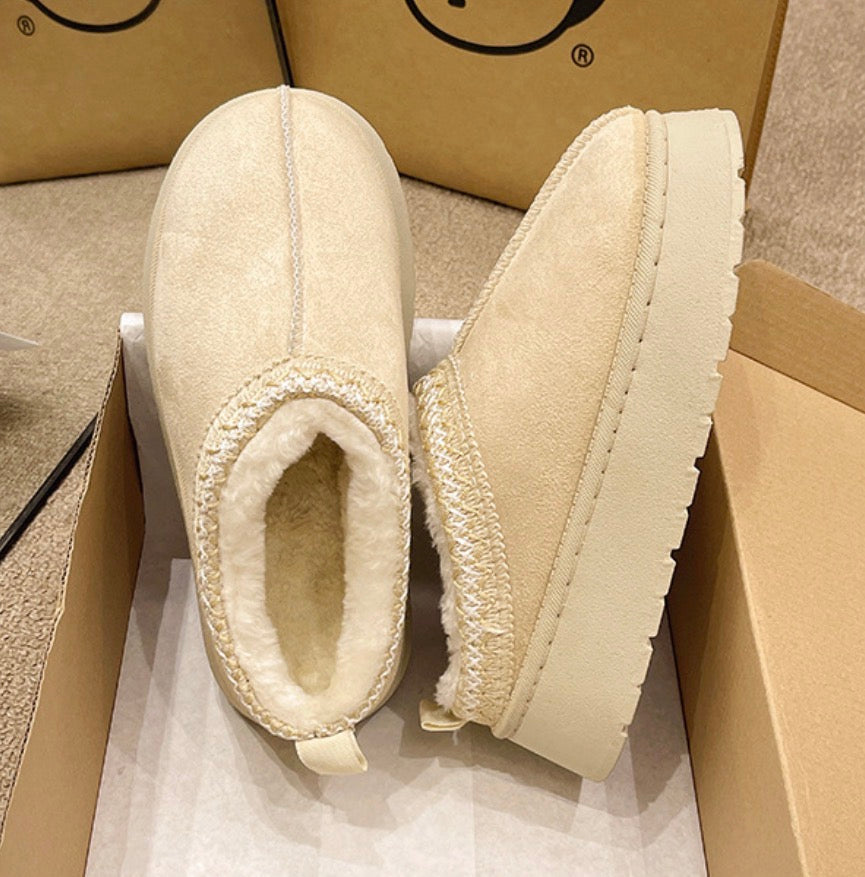 Plush Winter Snow Boots