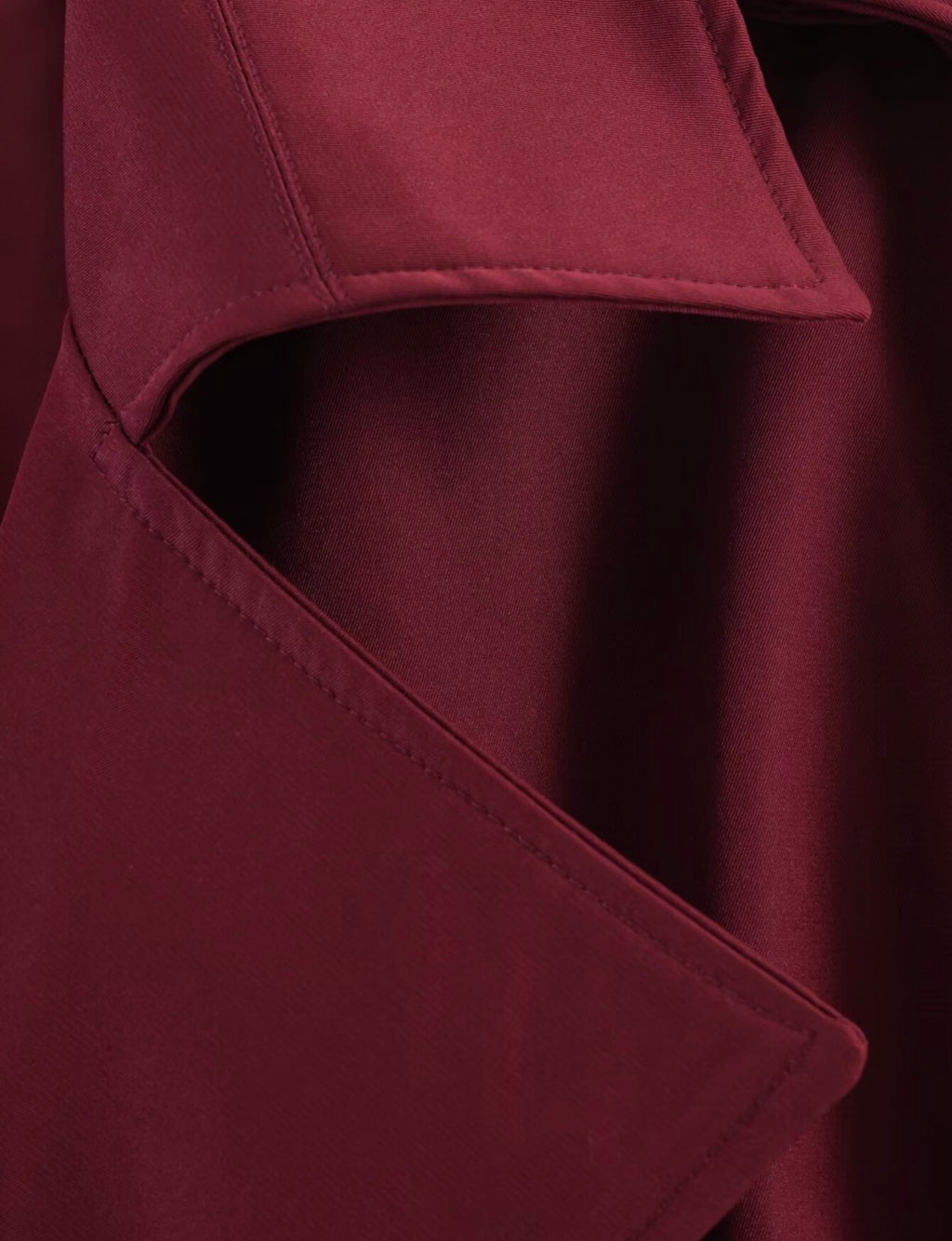 Short Belted Trench Coat
