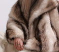 Sienna Faux Fur Gradient Coat