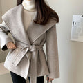Vintage Wool Blend Wrap Jacket